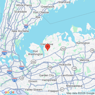 Map to  office in Glen Head, NY