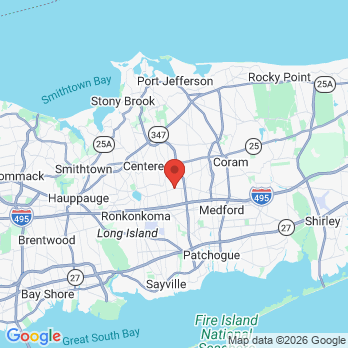 Map to Eyal D. Waldman, DMD office in Ronkonkoma, NY