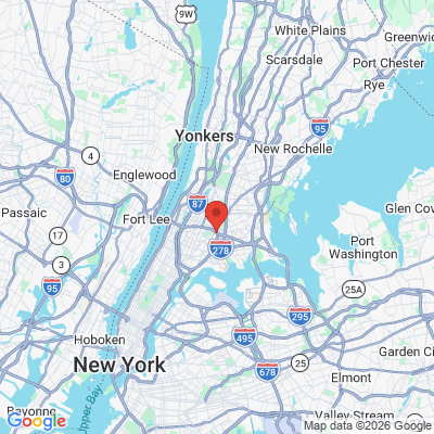 Map to  office in Bronx, NY