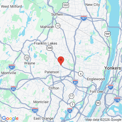 Map to  office in Fair Lawn, NJ