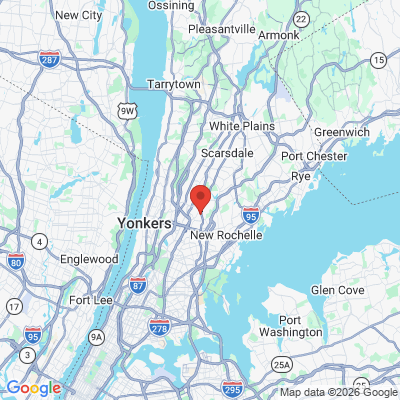 Map to  office in Bronxville, NY