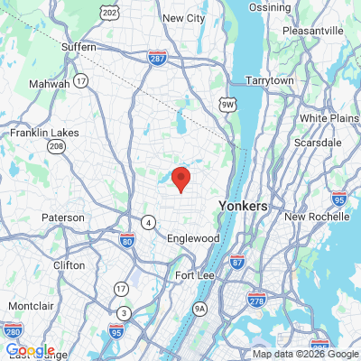 Map to  office in Dumont, NJ