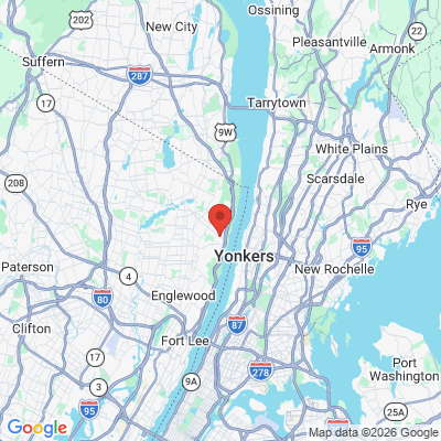 Map to  office in Alpine, NJ
