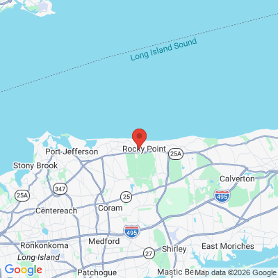 Map to  office in Rocky Point, NY