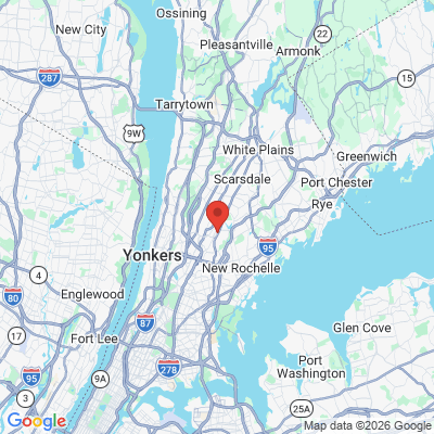 Map to Benish Family Dental Group - Benishdental.com office in Eastchester, NY