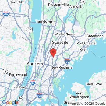 Map to Benish Family Dental Group - Benishdental.com office in Eastchester, NY