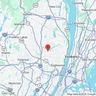 Map to  office in Oradell, NJ