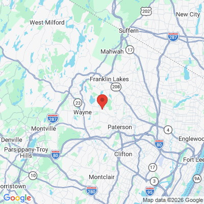 Map to  office in Wayne, NJ