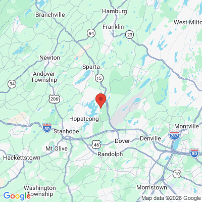 Map to  office in Lake Hopatcong, NJ