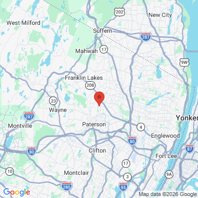 Map to  office in Hawthorne, NJ