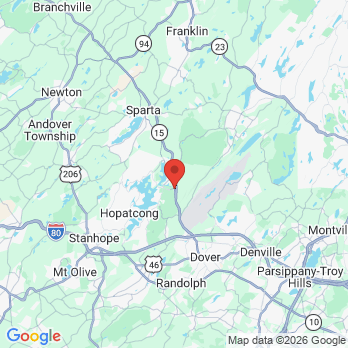 Map to Jefferson Family Dentistry office in Jefferson, NJ