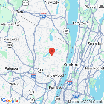 Map to Gentle Dentistry office in Haworth, NJ