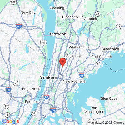 Map to  office in Yonkers, NY