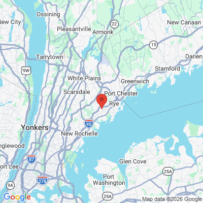 Map to  office in Harrison, NY
