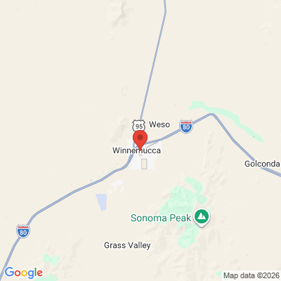 Map to  office in Winnemucca, NV