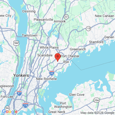 Map to  office in Harrison, NY