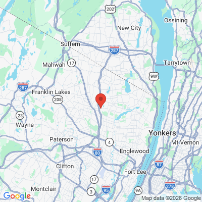 Map to  office in Township Of Washington, NJ