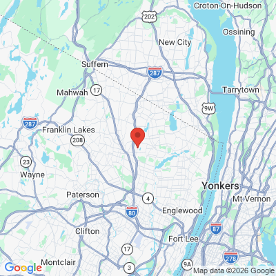 Map to  office in Washington Township, NJ