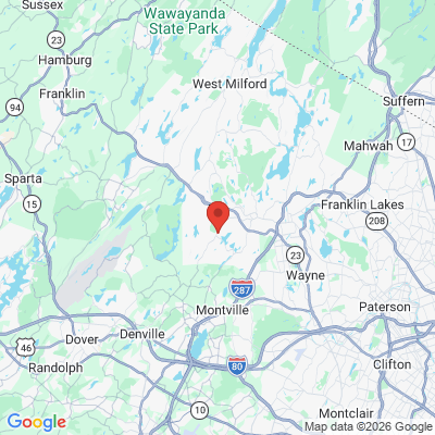 Map to  office in Kinnelon, NJ