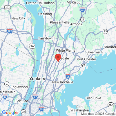 Map to  office in Scarsdale, NY