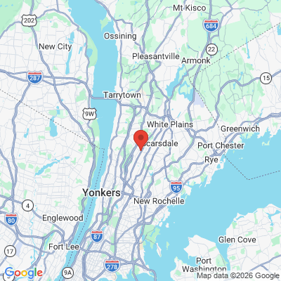 Map to  office in Scarsdale, NY
