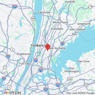 Map to  office in Mount Vernon, NY