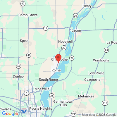 Map to  office in Chillicothe, IL