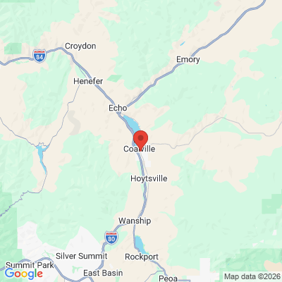 Map to  office in Coalville, UT