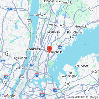 Map to  office in Pelham, NY