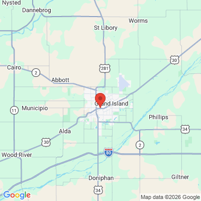 Map to  office in Grand Island, NE