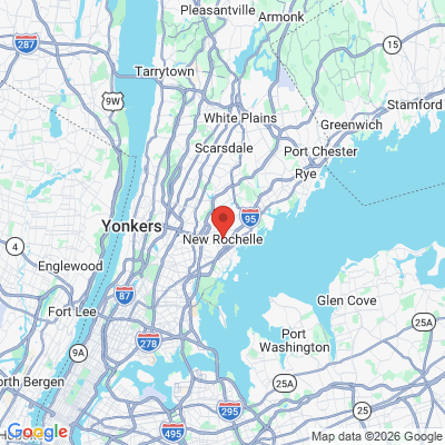 Map to  office in New Rochelle, NY
