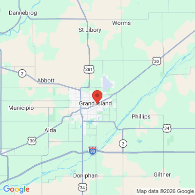 Map to  office in Grand Island, NE