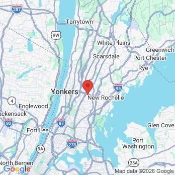 Map to ELEVATION DENTAL STUDIO office in Mt Vernon, NY