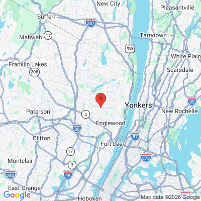 Map to  office in Bergenfield, NJ