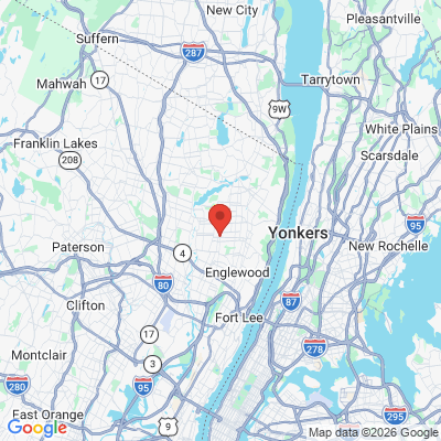 Map to  office in Bergenfield, NJ