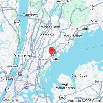 Map to Comprehensive Dental Group office in Larchmont, NY