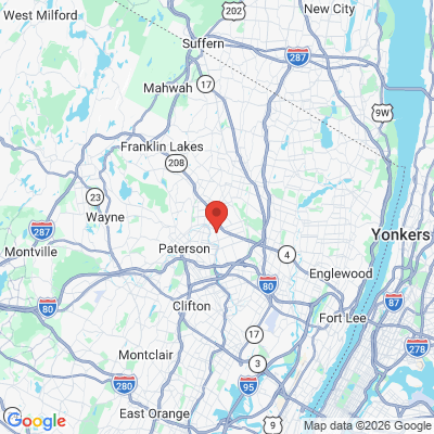 Map to Laser Dentistry of Fair Lawn office in Fair Lawn, NJ