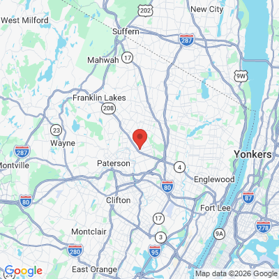 Map to  office in Fair Lawn, NJ