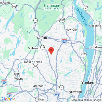 Map to  office in Upper Saddle River, NJ