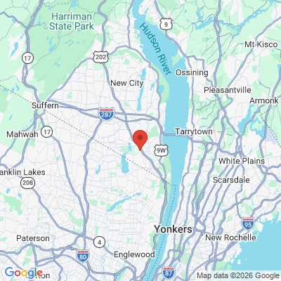Map to  office in Orangeburg, NY