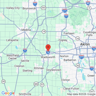 Map to  office in Heartland Dental