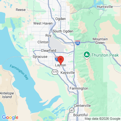 Map to  office in Layton, UT