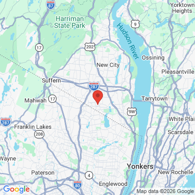 Map to  office in Pearl River, NY