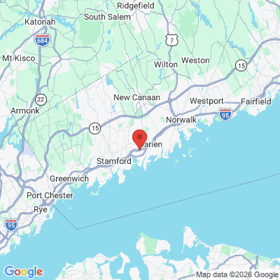 Map to  office in Darien, CT
