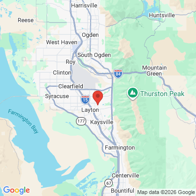 Map to  office in Layton, UT
