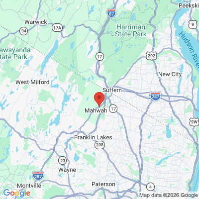 Map to  office in Mahwah, NJ