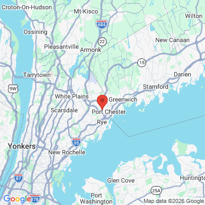 Map to  office in Rye Brook, NY