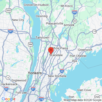 Map to  office in Scarsdale, NY