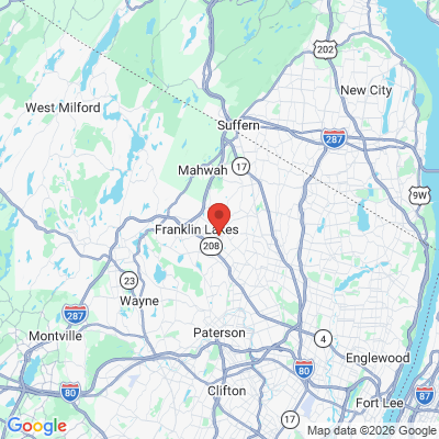 Map to  office in Wyckoff, NJ