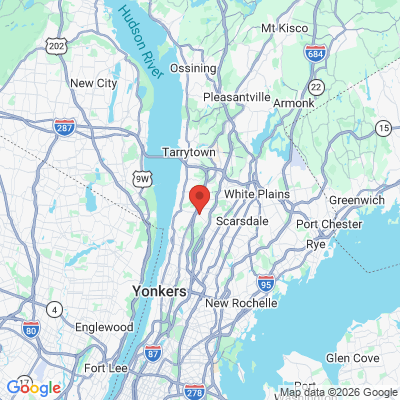 Map to  office in Ardsley, NY
